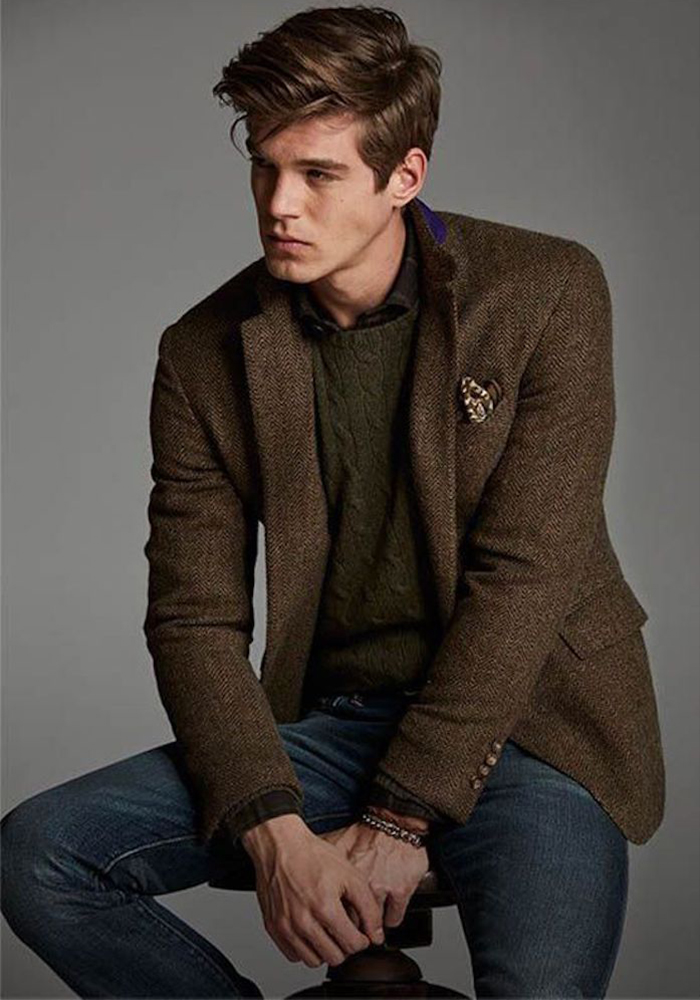 Suede Elbow Sport Coat